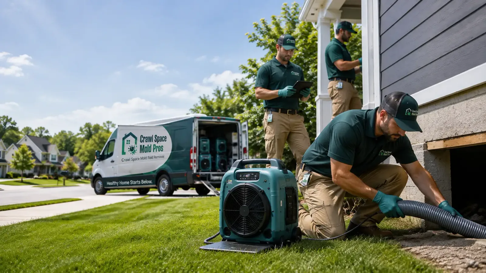Crawl Space Mold Removal in Haverford, PA